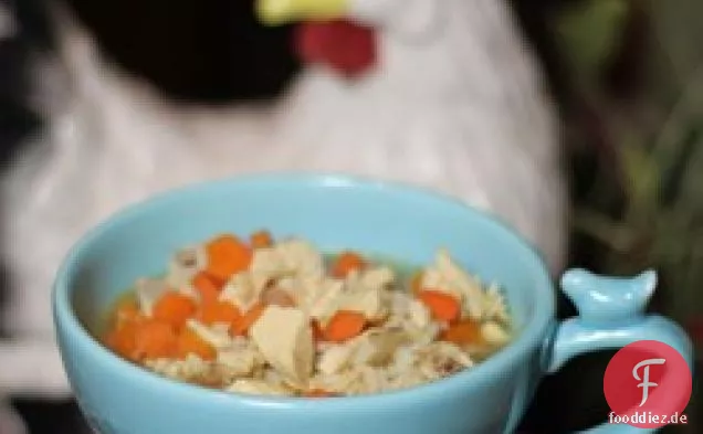 Einfach leckere Hühnerreissuppe