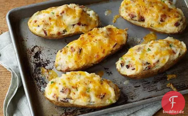 Zweimal gebackene Kartoffeln