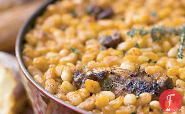 Cassoulet mit Speck, Andouille und Country Ribs
