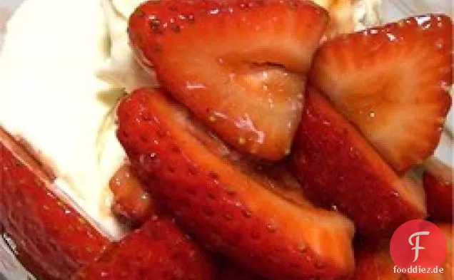 Balsamico-Erdbeeren