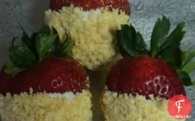 Gefrostete Erdbeeren