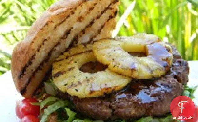 Ananas-Teriyaki-Burger