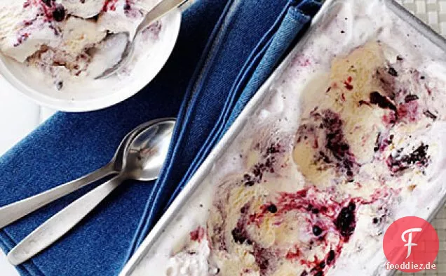 Brombeer-Schokoladen-Stück-Eis