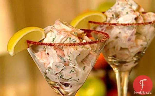 Hummer-Salat-Cocktail