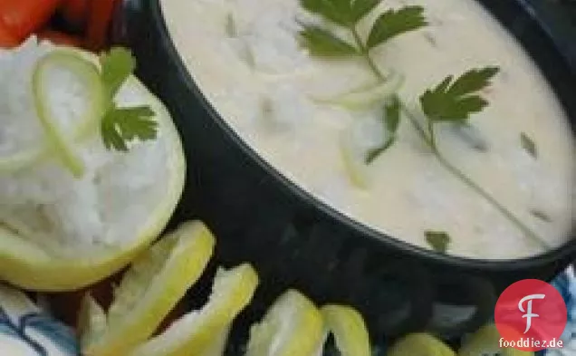 Einfache Avgolemono-Suppe