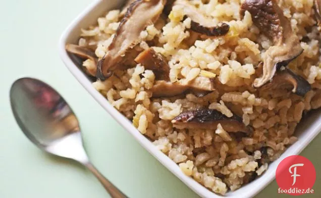 Getrocknetes Pilzrisotto