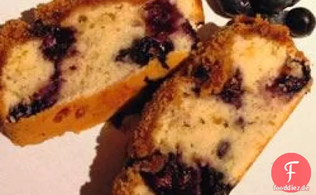 Zuckerfreier Heidelbeerkaffeekuchen