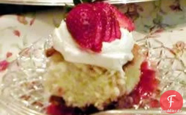 Erdbeer-Shortcut-Kuchen