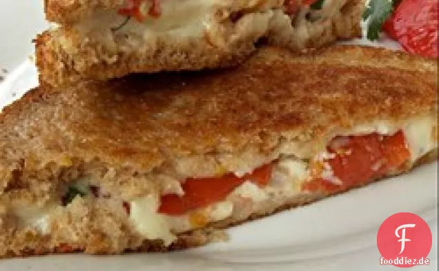 Pico De Gallo Gegrilltes Käsesandwich
