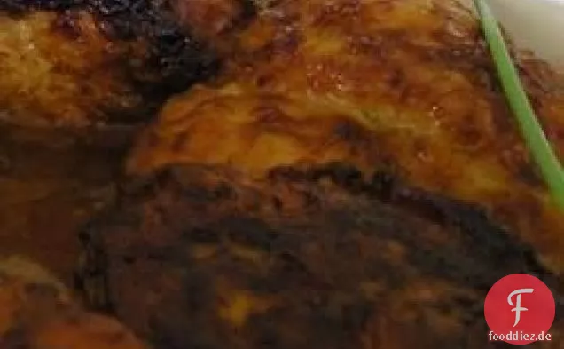Orange Island Huhn