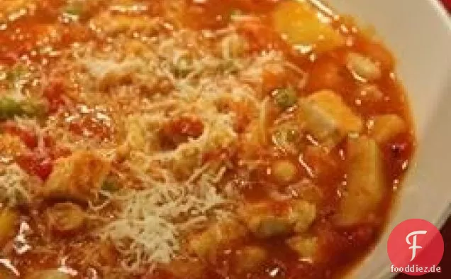 Hühnersuppe Au Pistou