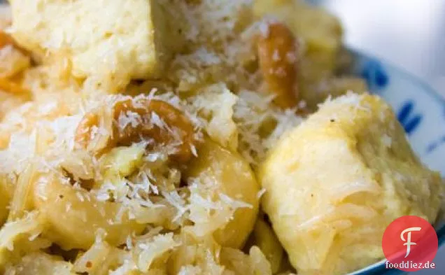 Flauschige Kokosnuss-Reis Mit Tofu-Kissen