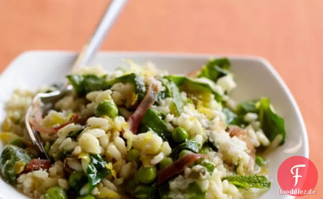 Grüner Sommer-Risotto