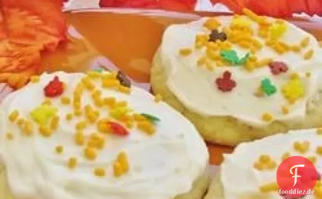 Weiche, gefrostete Zuckerkekse