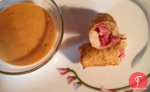 Frühlingsrolle Reuben Wraps