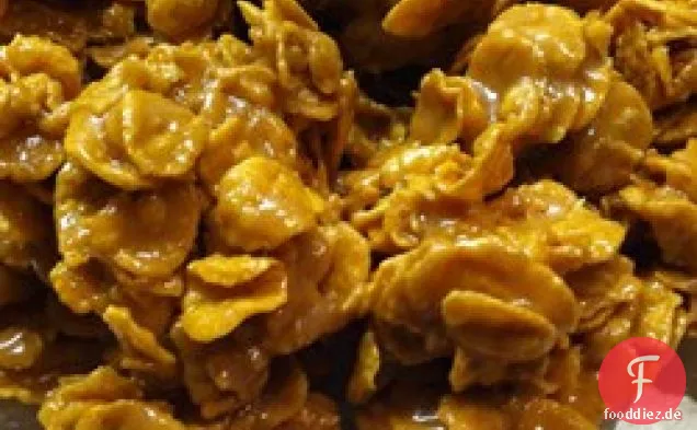 Gramas Cornflake-Erdnussbutterkekse