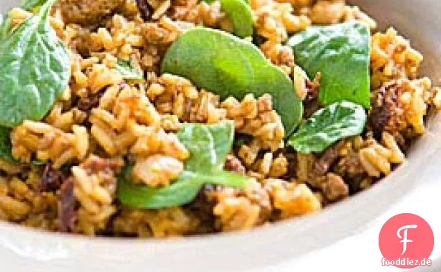 Chorizo und Tomatenreis