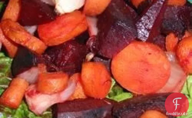 Würziger Rüben-Karotten-Salat