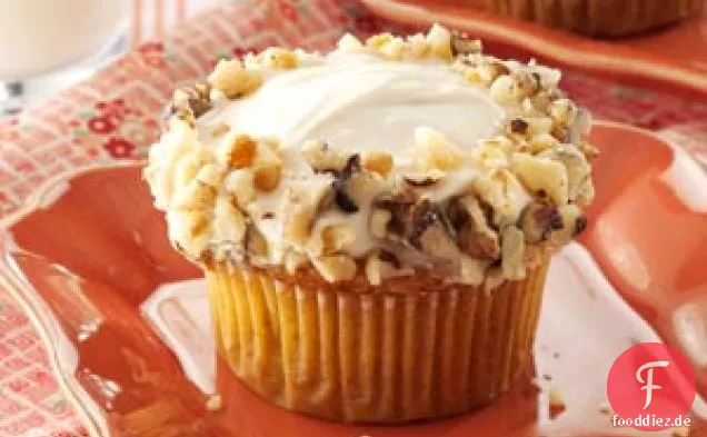 Ahorn-Karotten-Cupcakes