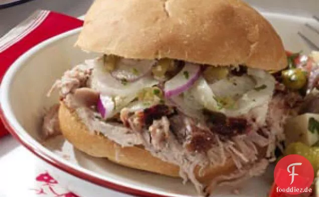 Gegrilltes Schweinefleisch