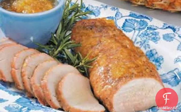 Glasiertes Schweinefilet