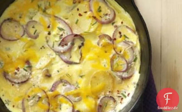 Kräuterfrühstück Frittata