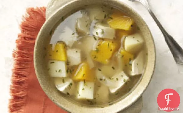 Butternuss-Truthahnsuppe
