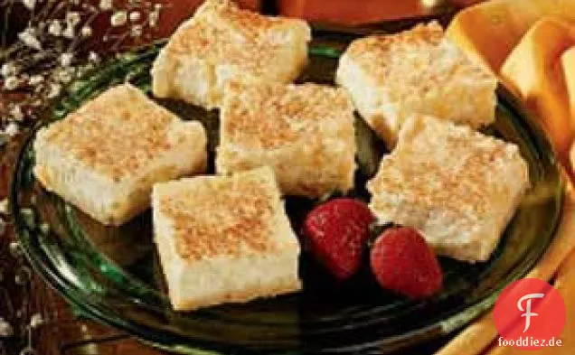 Ananas-Käsekuchen-Quadrate