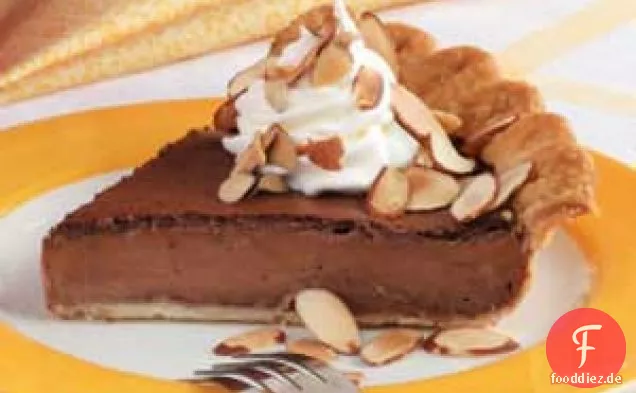 Mandel-Fudge-Puddingkuchen