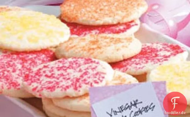 Essig-Zuckerkekse