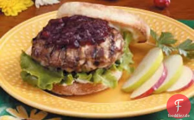 Cranberry-Truthahn-Burger