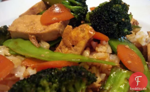 Stir-fry Mit Tofu Und Gemüse