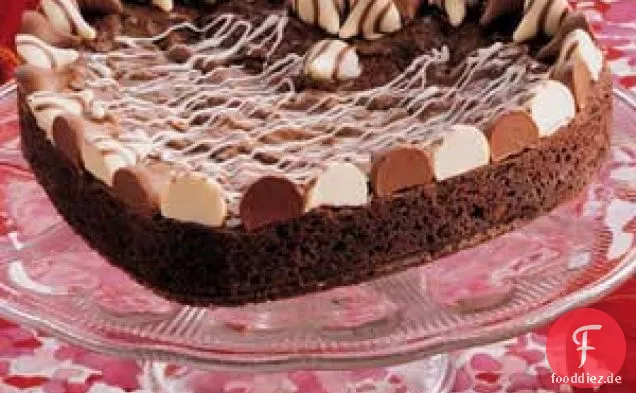 Umarmungen und Küsse Brownie