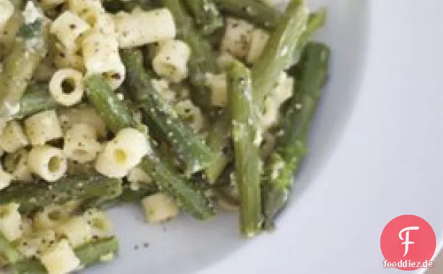 Cremige Makkaroni mit Spargel ohne Sahne