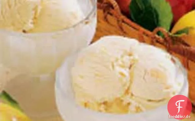 Apfelkuchen-Eiscreme