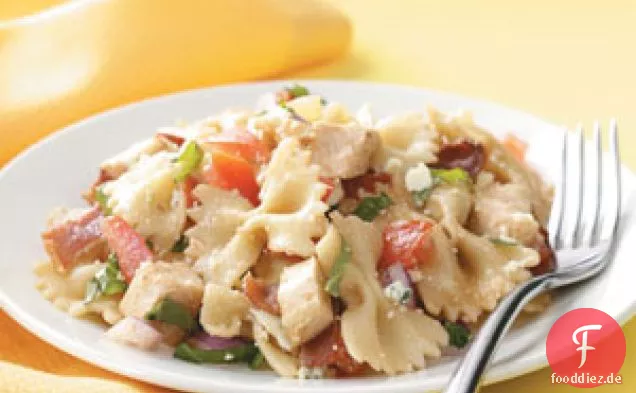 Balsamico-Hühnchen-Nudelsalat