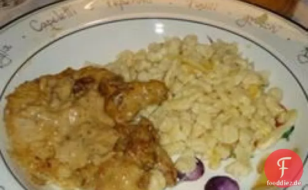 Schweinekoteletts mit leckerer Soße