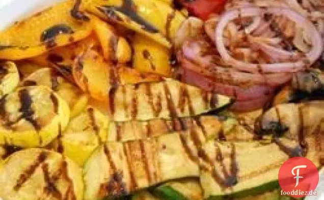 Gegrilltes Gemüse mit Balsamico-Essig