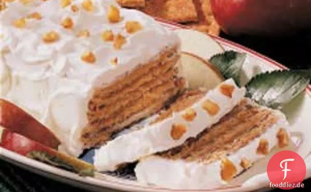 Apfel-Graham-Dessert