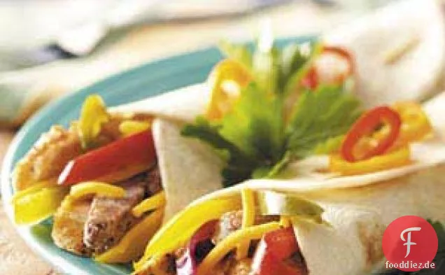 Gemischte Grill-Fajitas