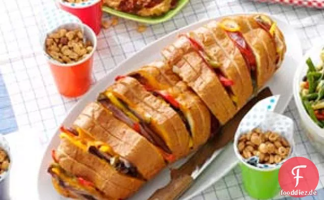 Gegrillte italienische Sandwiches
