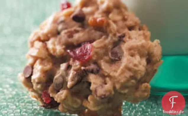 Gewürzte Cranberry-Haferkekse