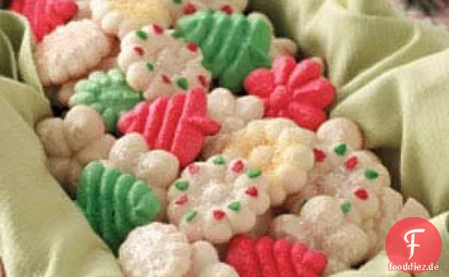 Weihnachtsspritz Cookies