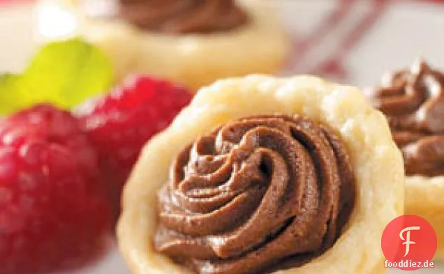 Schokoladen-Ganache-Törtchen