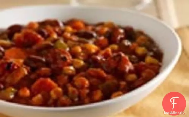 Slow Cooker Veggie Chili