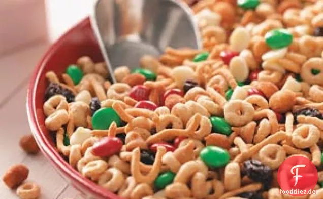 Weihnachtsmanns Snack-Mix
