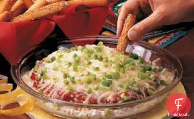 Heißer Pizzadip