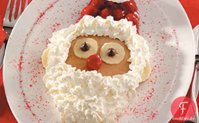 Weihnachtsmannpfannkuchen