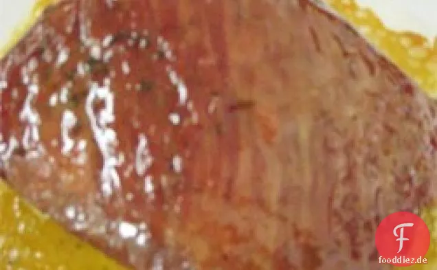 Senfglasiertes Corned Beef