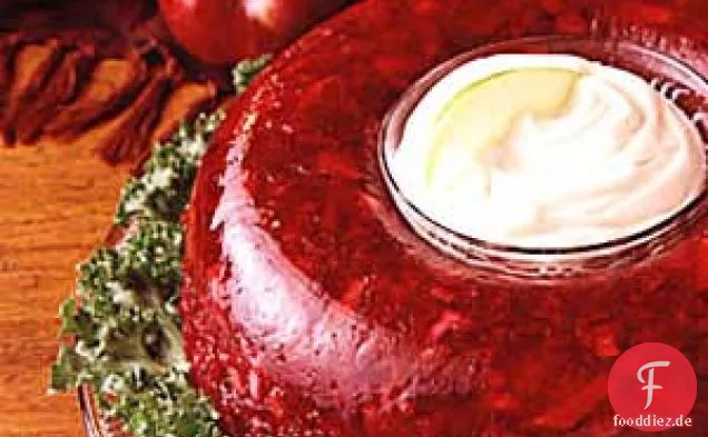 Geformter Cranberry-Salat
